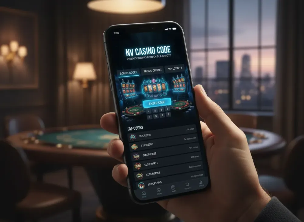 Nv casino code - przewodnik po kodach dla graczy